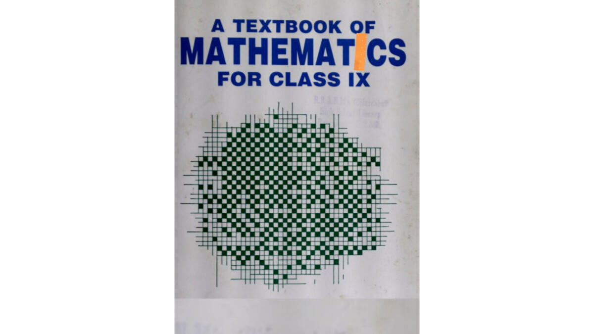 A Textbook Of Mathematics For Class - Ix 1