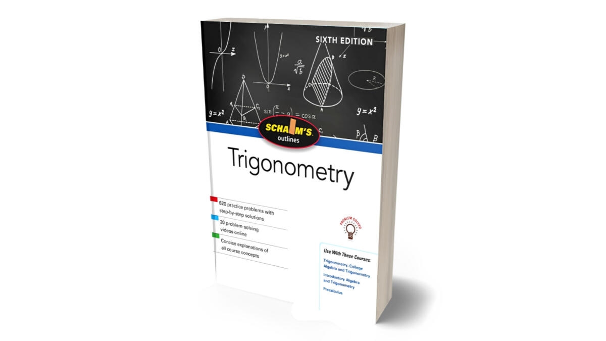 Schaum's Outline Of Trigonometry Textbook 1