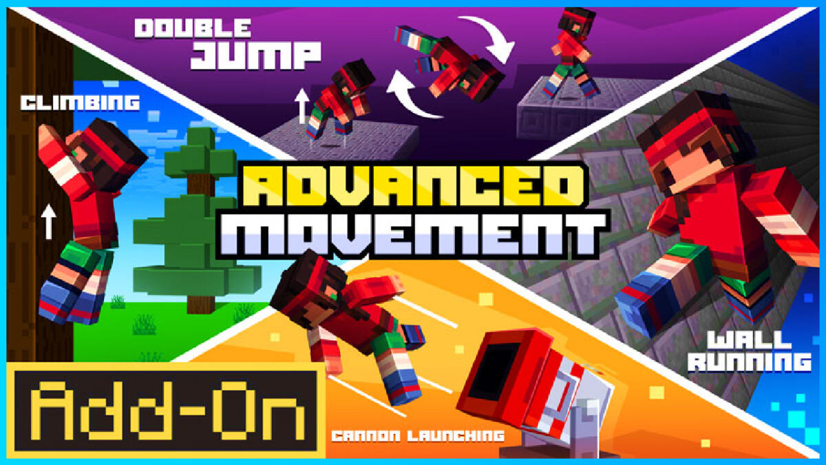 Advanced Movement - Addon Del Marketplace Bedrock 1
