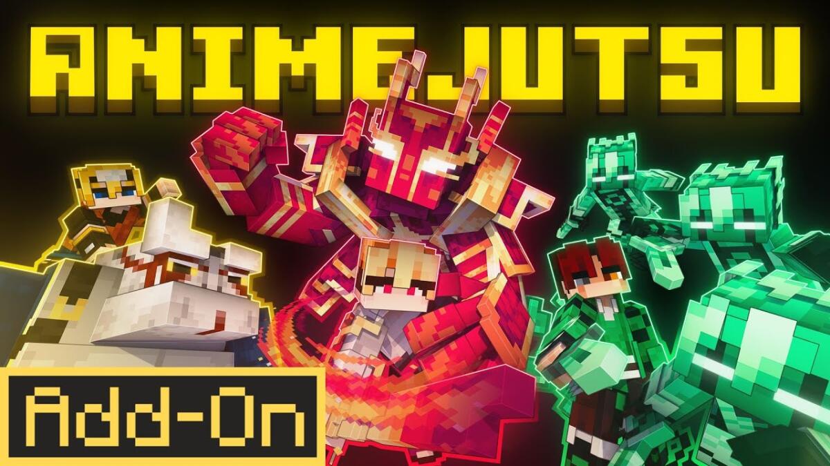 Anime Jutsu - Addon Del Marketplace Bedrock 1