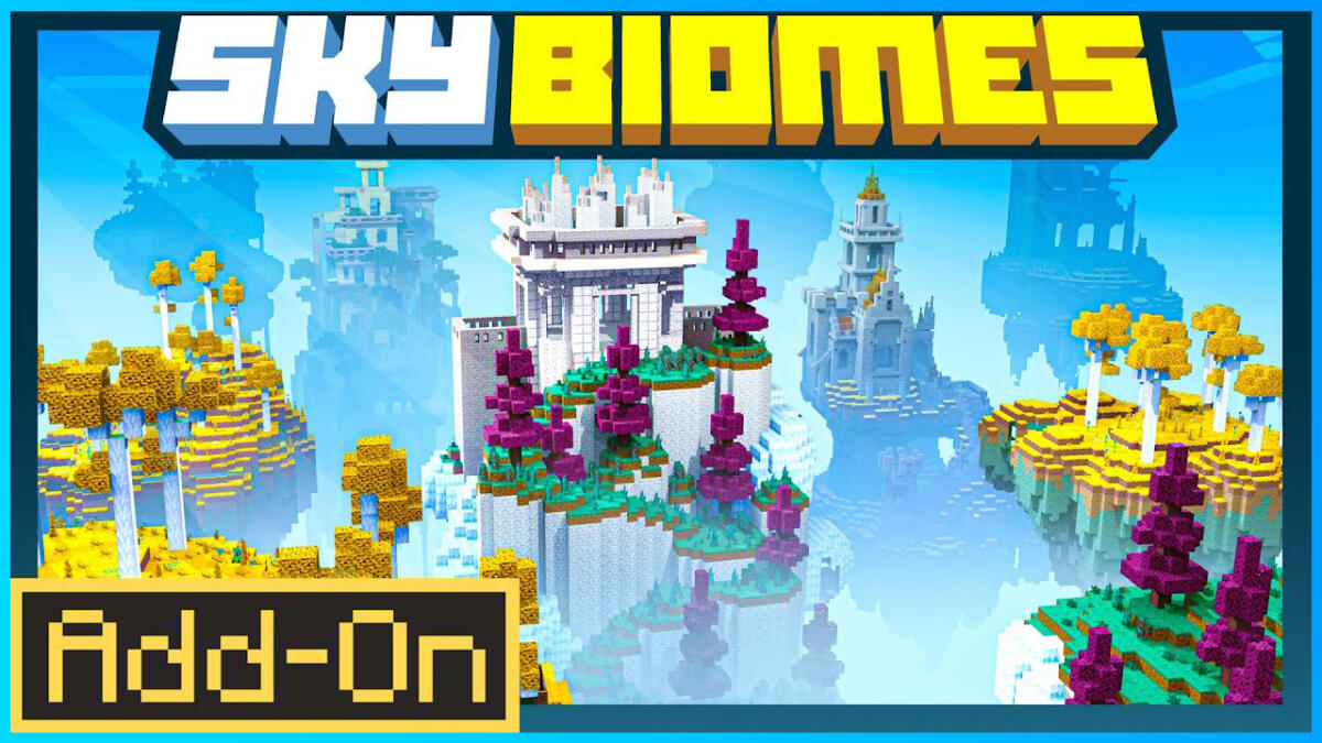 Sky Biomes - Addon Del Marketplace Bedrock 1