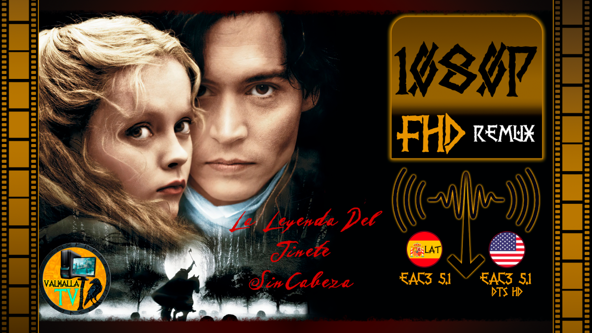 Descargar La Leyenda Del Jinete Sin Cabeza (Sleepy Hollow) |1080P - Remux| Audio Latino Eac3 5.1 - English Eac3 5.1 Dts Hd 1