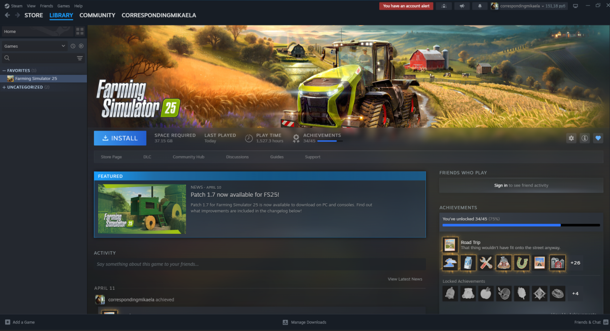 Get A Free Steam Accounts With Farming Simulator 25 +Dlc 1