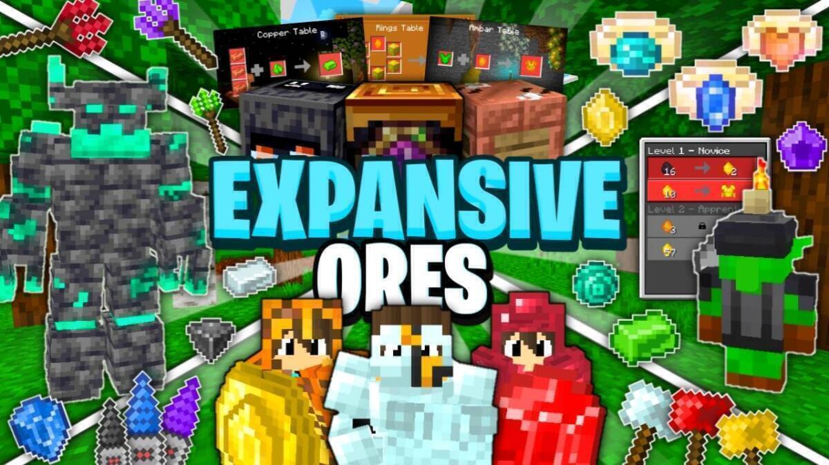 Expansive Ores Addon V2.2.8 Resources Pack 1