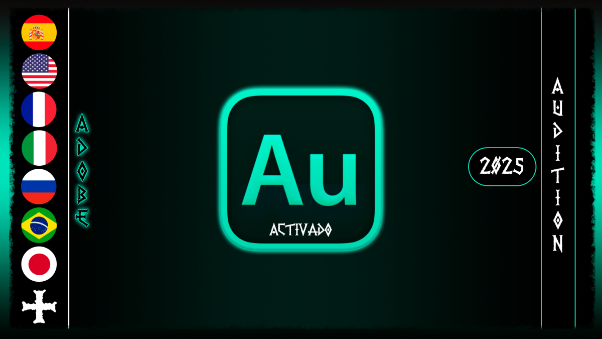 Descargar E Instalar Adobe Audition Cc 2025 Full Español Multi Lenguaje, Permite Crear Copias Maestras De La Más Alta Calidad, Editarlas, Mezclarlas, Procesarlas Y Aplicarles Diversos Efectos Especiales De Sonido. 1
