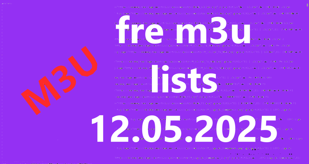 Premium M3U Playlist 2025: Access Global Live Tv, Movies, Sports & News In Hd - Compatible With All Iptv Players! 1