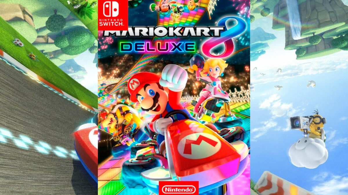 Fondo De Pantalla Mario Kart 8 Deluxe Para Nintendo Switch ;) (.Xci) 1
