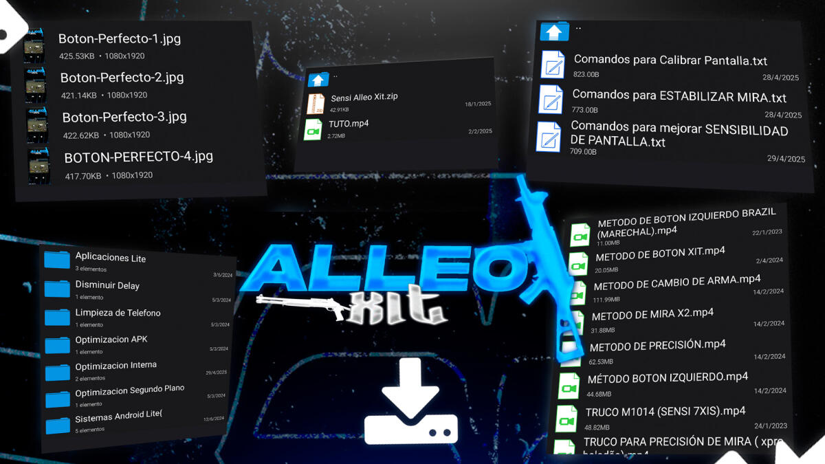 Pack De Modificacion ,Optimizacion Y Sensibilidad Para Android Alleo Xit Gratis 3