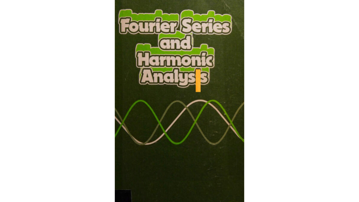 Fourier Series And Harmonic Analysis 1