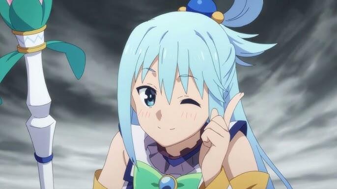 Konosuba: Este Cosplay De Aqua Recrea Una Escena Icónica Del Anime 1