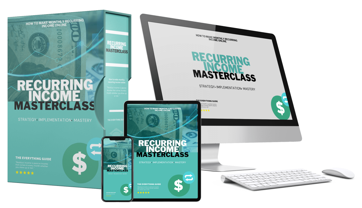 "Master Recurring Income: Join The Cors Recurring Income Masterclass" 1