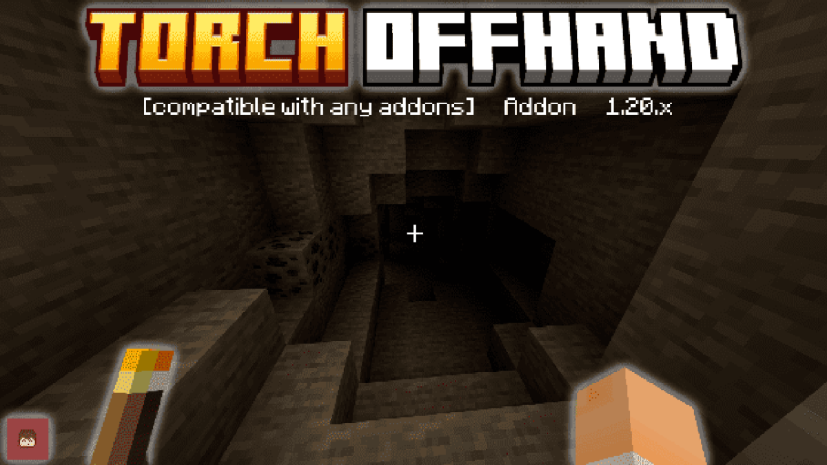 Torch Off Hand V3.0 Addon Behavior Pack Download For Minecraft Bedrock 1