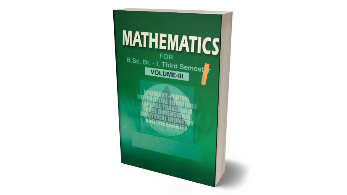 Mathematics For B.sc Third Semester Volume Iii 1