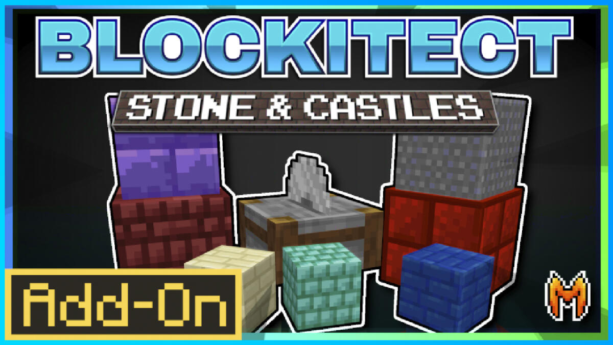 Blockitect: Castles & Stone - Addon Del Marketplace Bedrock 1