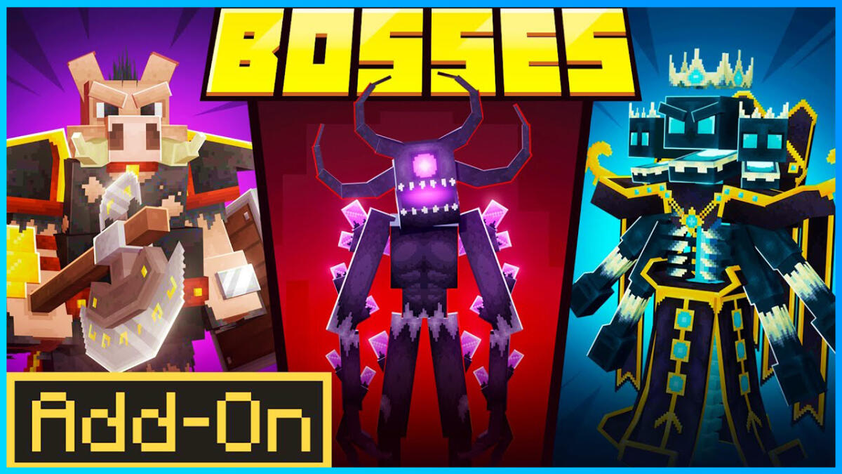 Bosses - Addon Del Marketplace Bedrock 1