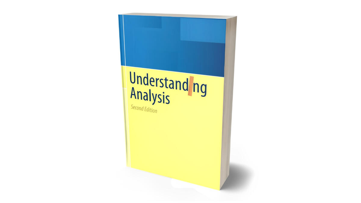 Undergraduate Texts In Mathematics-Understanding Analysis 1