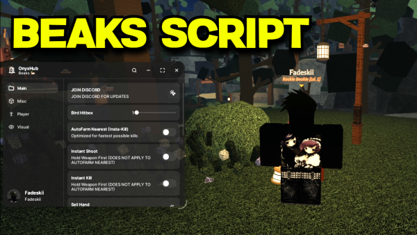 Free Working Beaks Script With Autofarm And Other Features