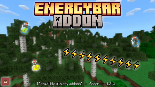 Eneergybar Addon V1.2 Behavior Pack For Minecraft Bedrock