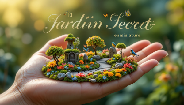 El Jardín Secreto En Miniatura