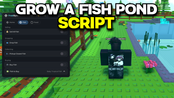 Free Grow A Fish Pond Script