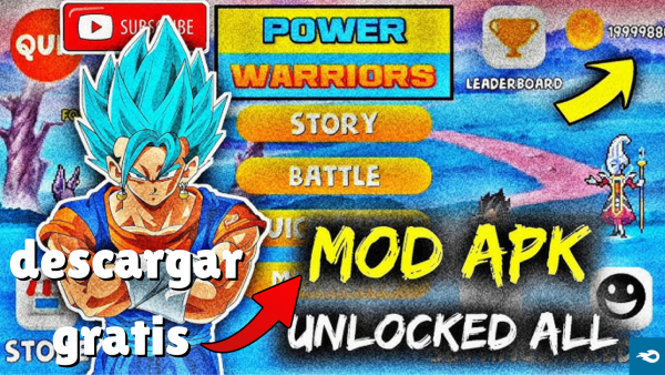 "Power Warriors 19.0 Mod Apk Gratis | Link De Mediafire"