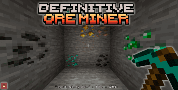 Definitive Ore Miner Resources Pack Addon V1.9.5