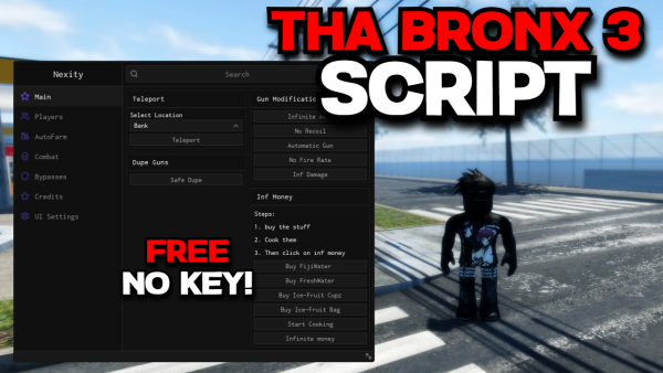 Tha Bronx 3 Script With Working Autofarm