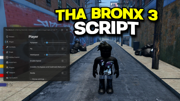 Free Best Tha Bronx 3 Script With Working Autofarm