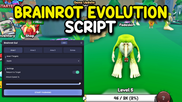 Brainrot Evolution Autofarm Script With No Key