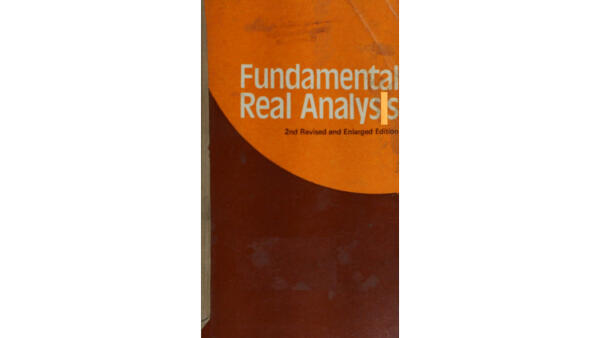 Fundamental Real Analysis Text Book